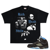 MICHAEL CORLEONE T-SHIRT BLACK AND BLUE