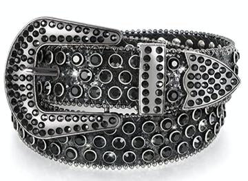 Rhinestone Belt - B8096 - XL