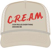 Cream Trucker Hat - OATMEAL