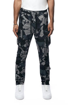 NLYON UTILITY PANTS - STONE CAMO