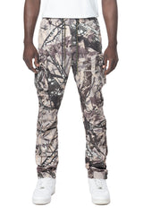 NLYON UTILITY PANTS - OLIVE H CAMO