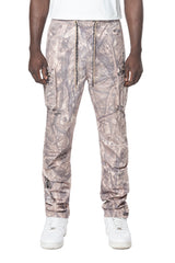 NLYON UTILITY PANTS - KHAKI H CAMO