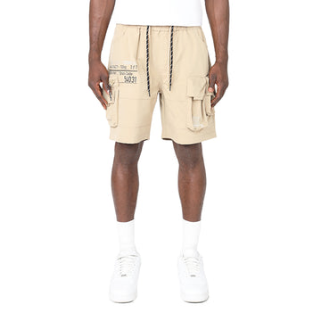 UTILITY CARGO SHORT - KHAKI