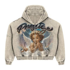 Angel Hoodie - Cream