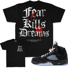 Fear Kills Dreams - Black T-Shirts