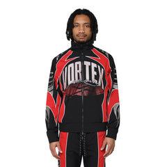 VORTEX WINDBREAKER JACKET - BLACK