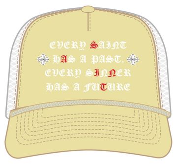 Every Saint Has A Past Trucker - OATMEAL/WHT