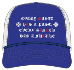 Every Saint Has A Past Trucker - ROYAL/WHT