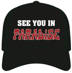 See You In Paradise Snapback - BLACK