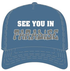 See You In Paradise Snapback - DUSTY BLUE