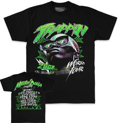 Trappin World Tour - Black T-Shirts