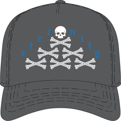Eternity Rhinestone Snapback - DK. GREY