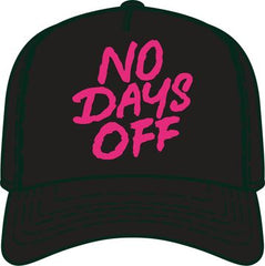 No Days Off Snapback - BLACK