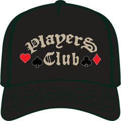 Players Club Snapback - BLACK