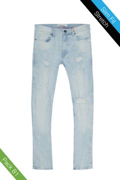 Vital Ripped Jeans - Ice Blue (066)