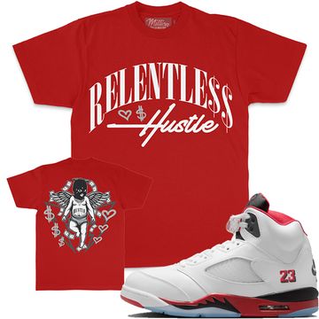 Relentless Hustle - Red T-Shirts