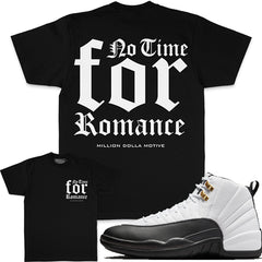 No Time for Romance - Black T-Shirts