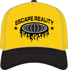 Escape Reality Snapback - GOLD/BLK