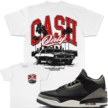 Cash Only Car - White T-Shirts