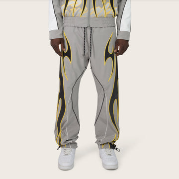 GEAR SHIFT WINDBREAKER PANT - LIGHT GREY