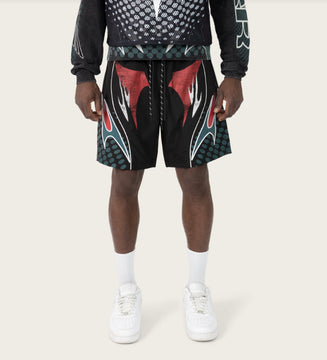 REPUBLIC WINDBREAKER SHORT - JUNE BUG