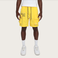 UTILITY CARGO SHORT - CANARY