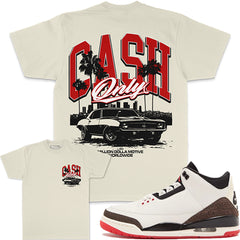Cash Only Car - Natural Sail T-Shirts