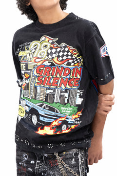 Grind In Silence Kids Black Tee