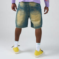 Wall blue short