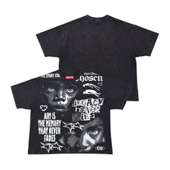 Oversized t-shirt 100% cotton 280 gsm - Black
