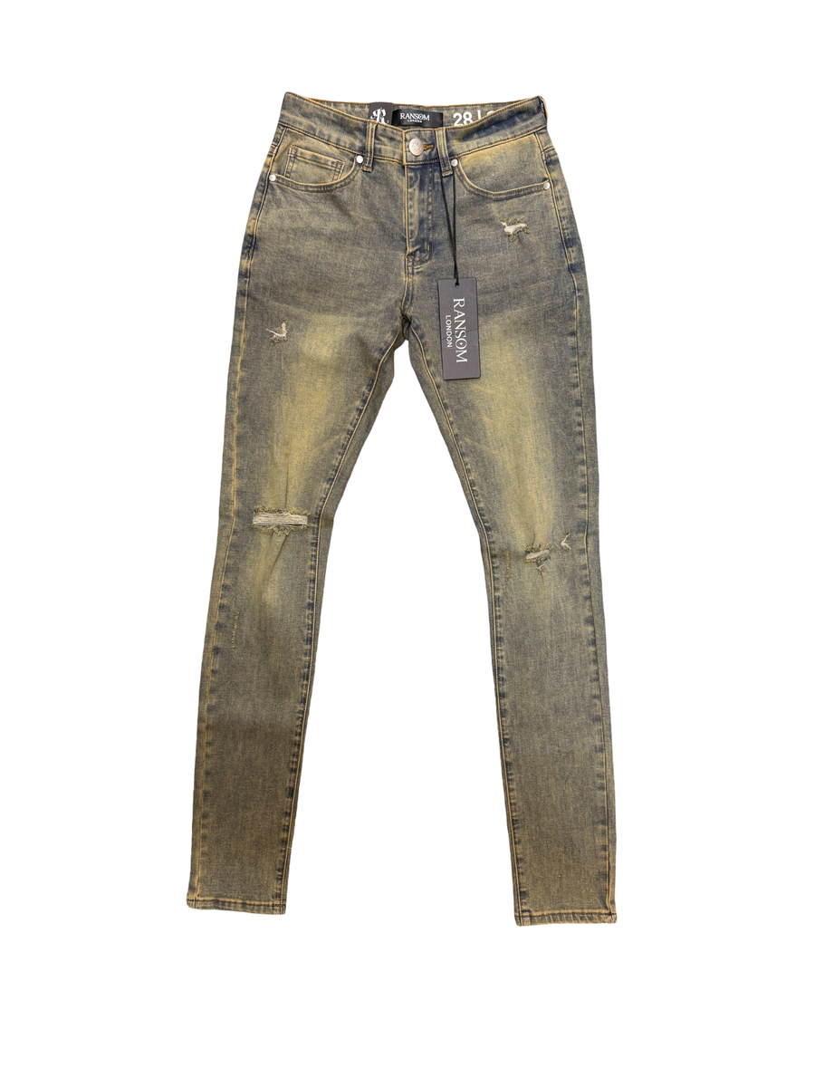 Ransom London Vintage Wash Jeans
