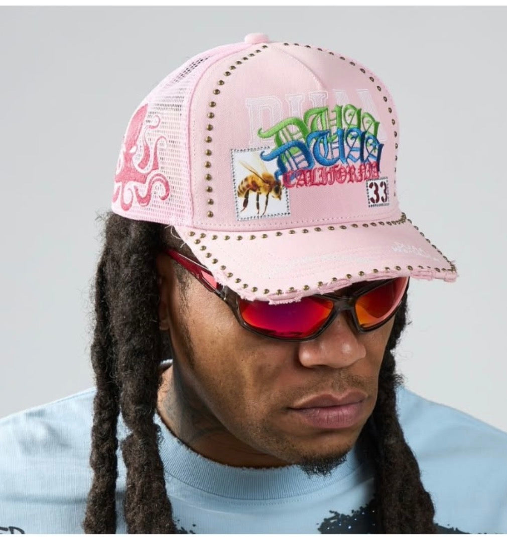 DUAA Pink snapback hat