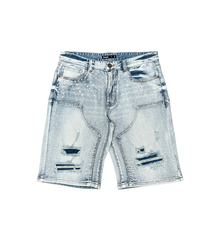 RHINESTONE DENIM SHORTS