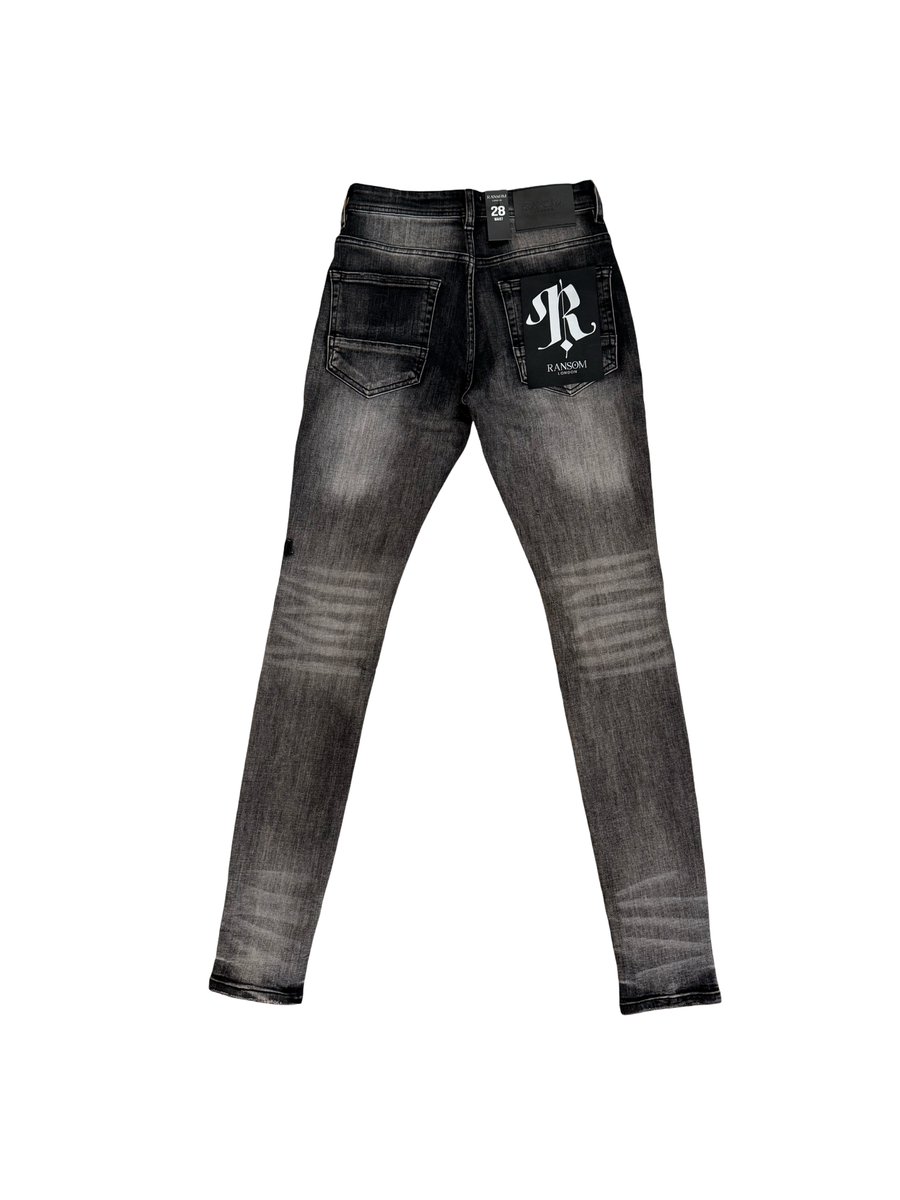 Ransom London Skinny Jeans - Gray