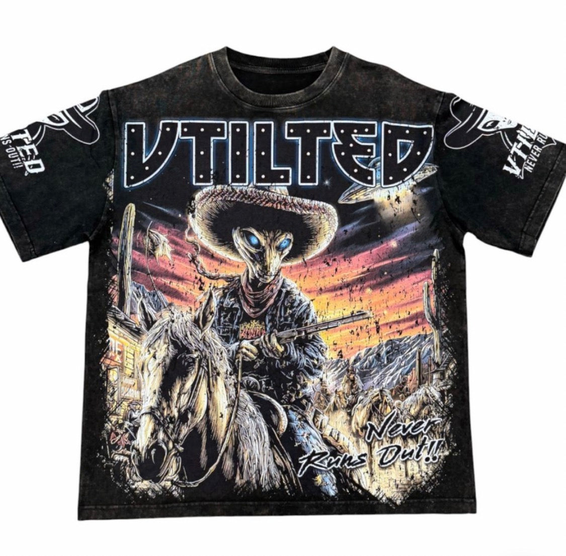 Vtilted Wildwest" T-Shirt