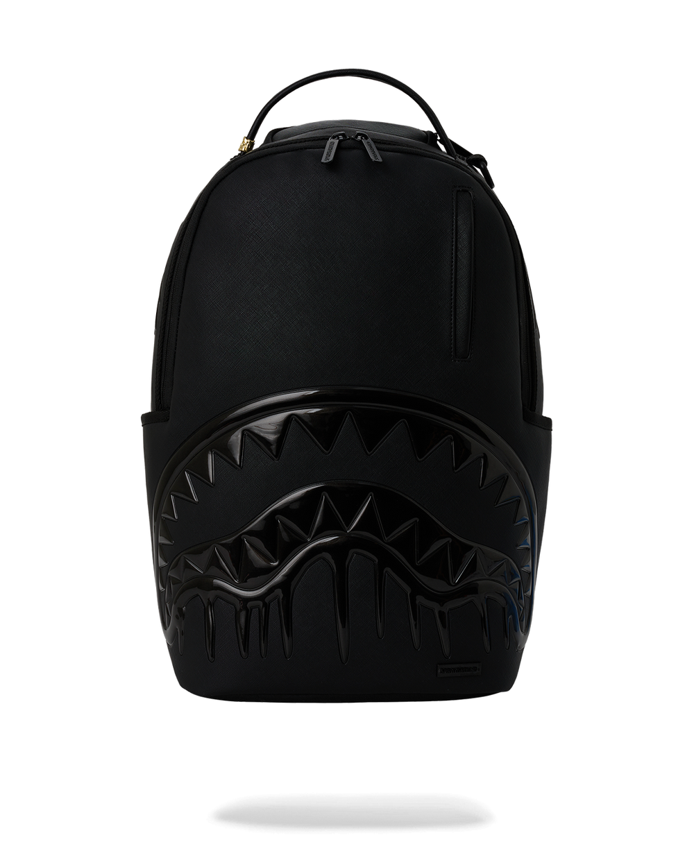 BLACKED OUT METALLIC DRIP BACKPACK