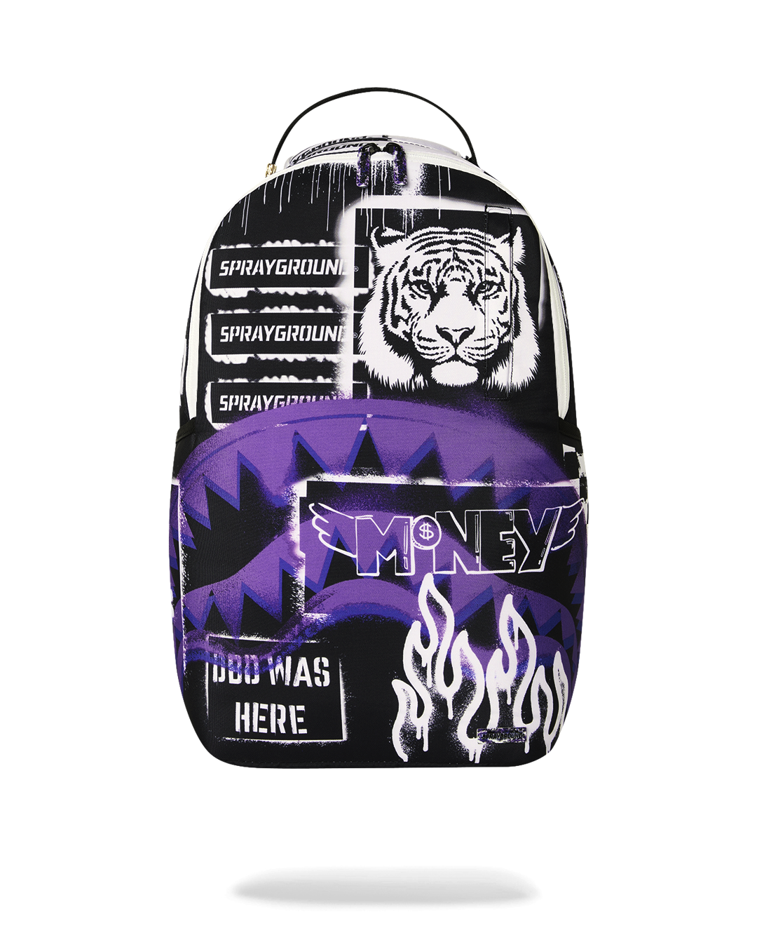 STENCIL SHARK ATTACK BACKPACK