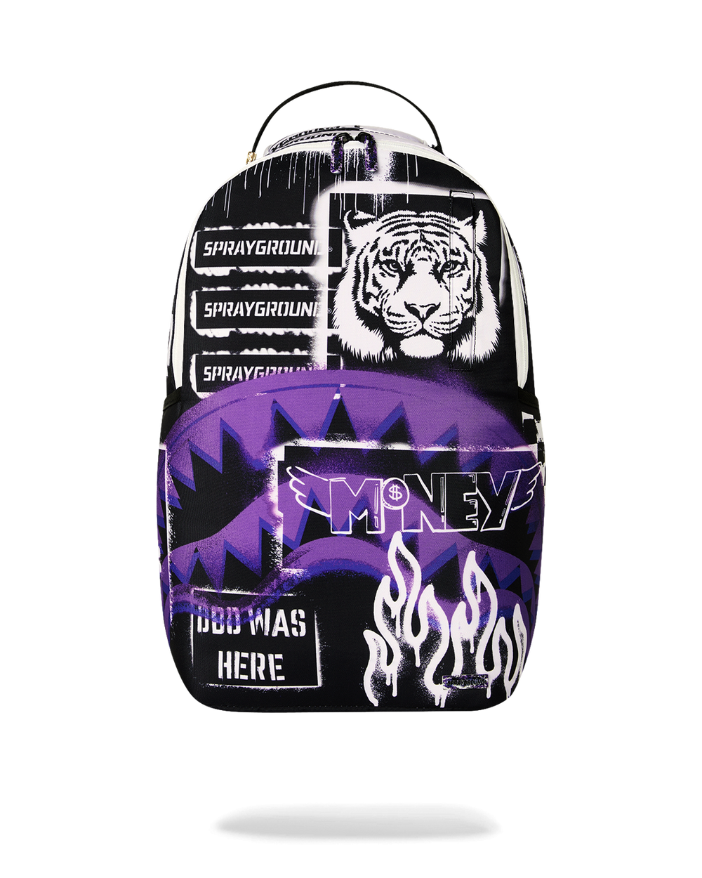 STENCIL SHARK ATTACK BACKPACK