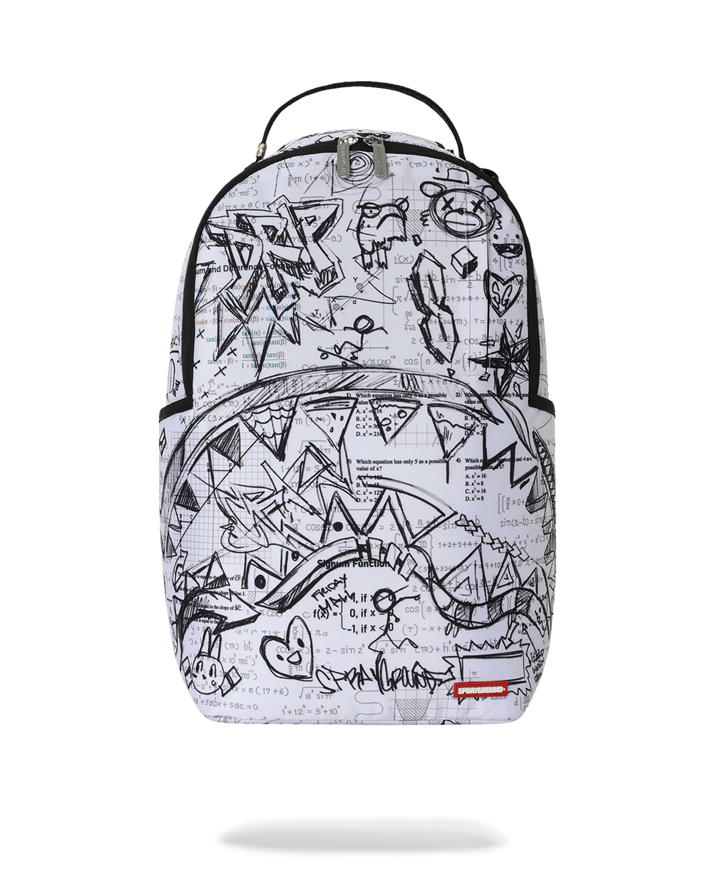 DOODLES OVER MATH HOMEWORK BACKPACK