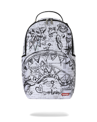 DOODLES OVER MATH HOMEWORK BACKPACK