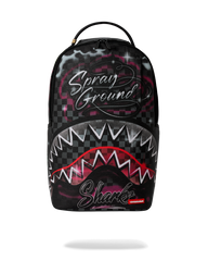 AIRBRUSHED SHARK BACKPACK