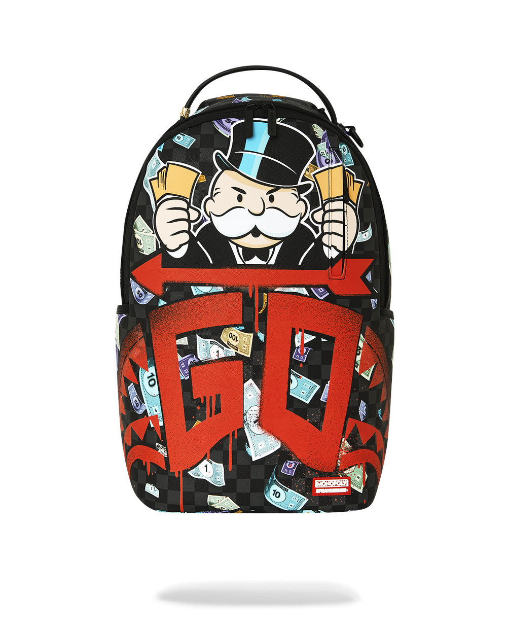 MONOPOLY GO SHARKMOUTH STENCIL BACKPACK