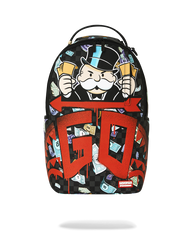 MONOPOLY GO SHARKMOUTH STENCIL BACKPACK