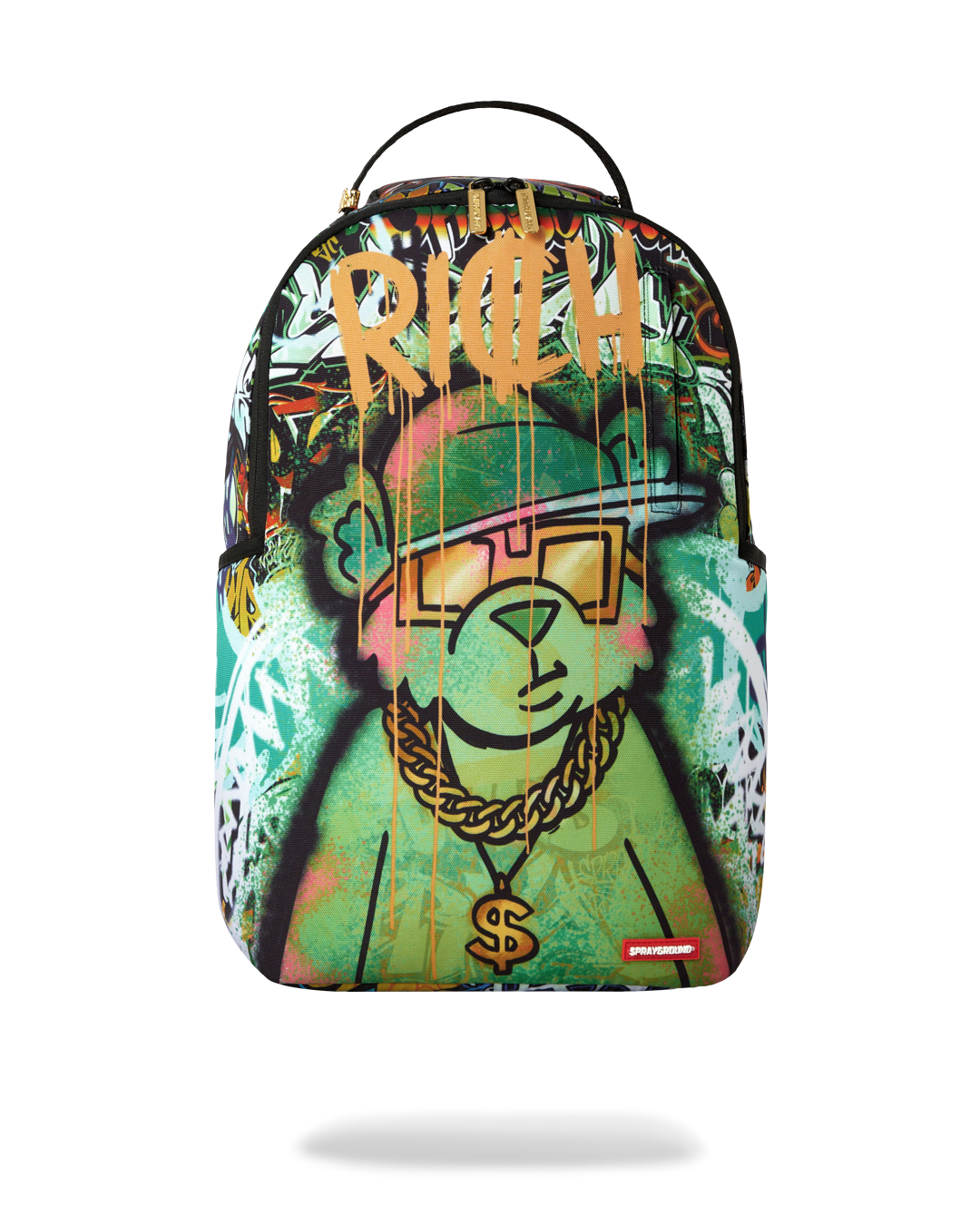 MONEY BEAR GRAFF MURAL BACKPACK