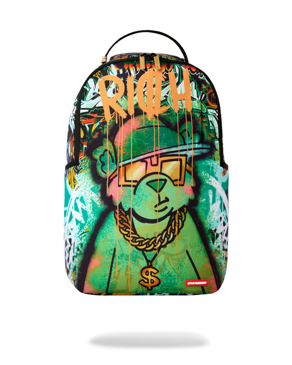 MONEY BEAR GRAFF MURAL BACKPACK