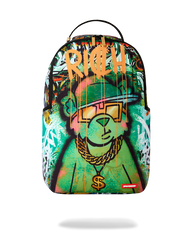 MONEY BEAR GRAFF MURAL BACKPACK