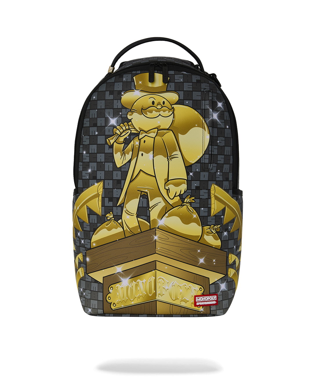 MONOPOLY STATUE BACKPACK