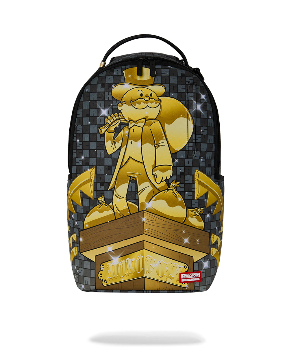 MONOPOLY STATUE BACKPACK