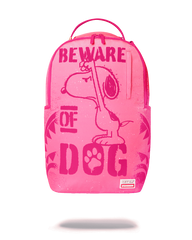 PEANUTS SNOOPY BEWARE OF DOG BACKPACK
