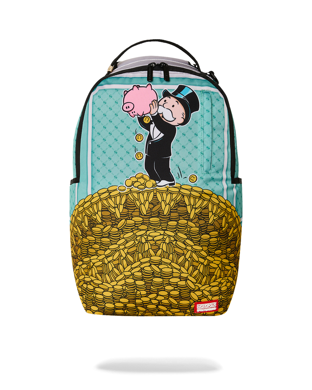 MONOPOLY MONEY PILE SHARK BACKPACK